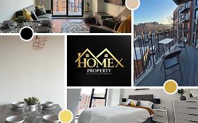 Great Central Luxury Two Bedroom Apartment By Homex Property Serviced Accommodation Sheffield